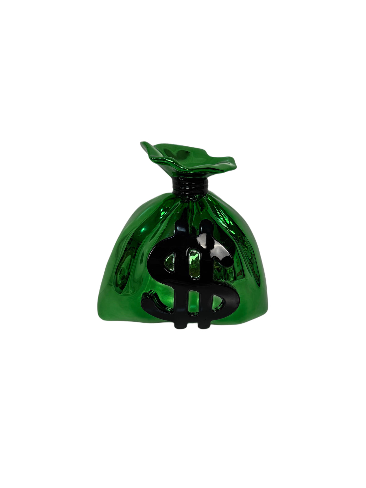 Cash Grab resin sculpture by Uhoh Studio – view 1